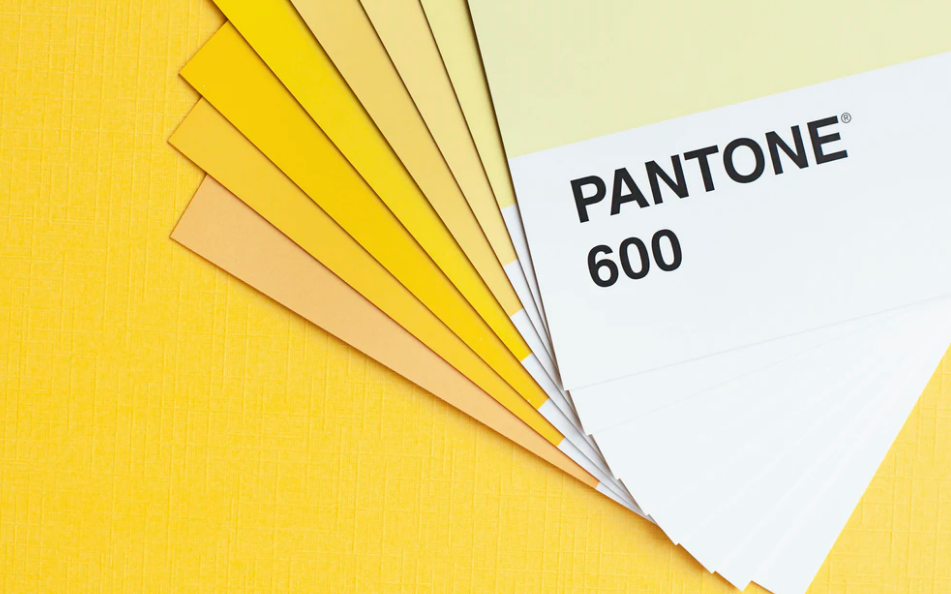 Pantone yellow colors