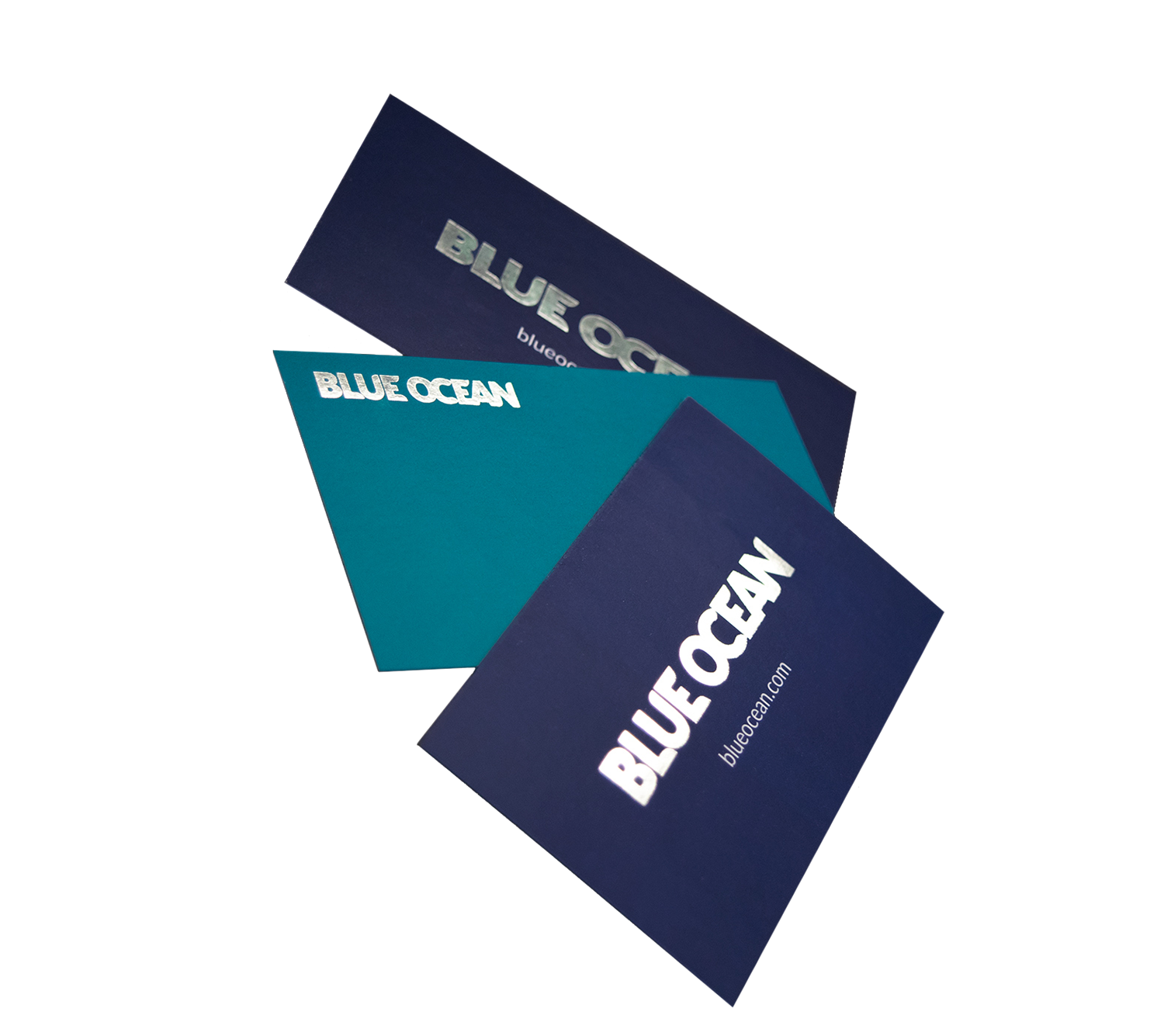 blue ocean business cards